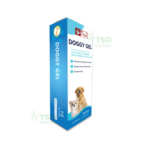 doggygel cung cấp omega 3 vi khoáng thiết yếu cho chó