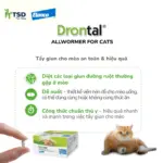 Drontal Allwormer Cats lợi ích sản phẩm