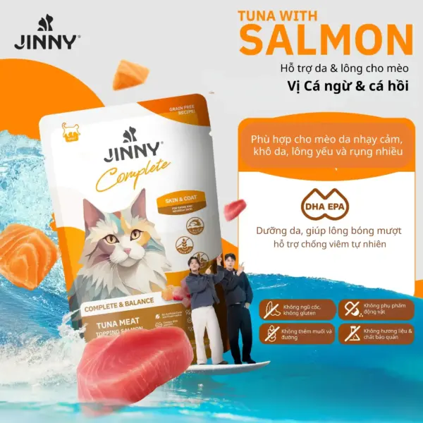 Pate Jinny Complete Tuna with salmon