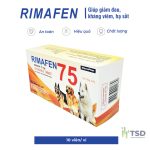 rimafen giảm đau, kháng viêm trên chó