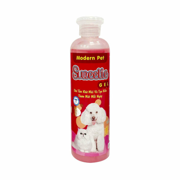 sữa tắm morden pet sweetie gel khử mùi tạo kiểu cho chó mèo