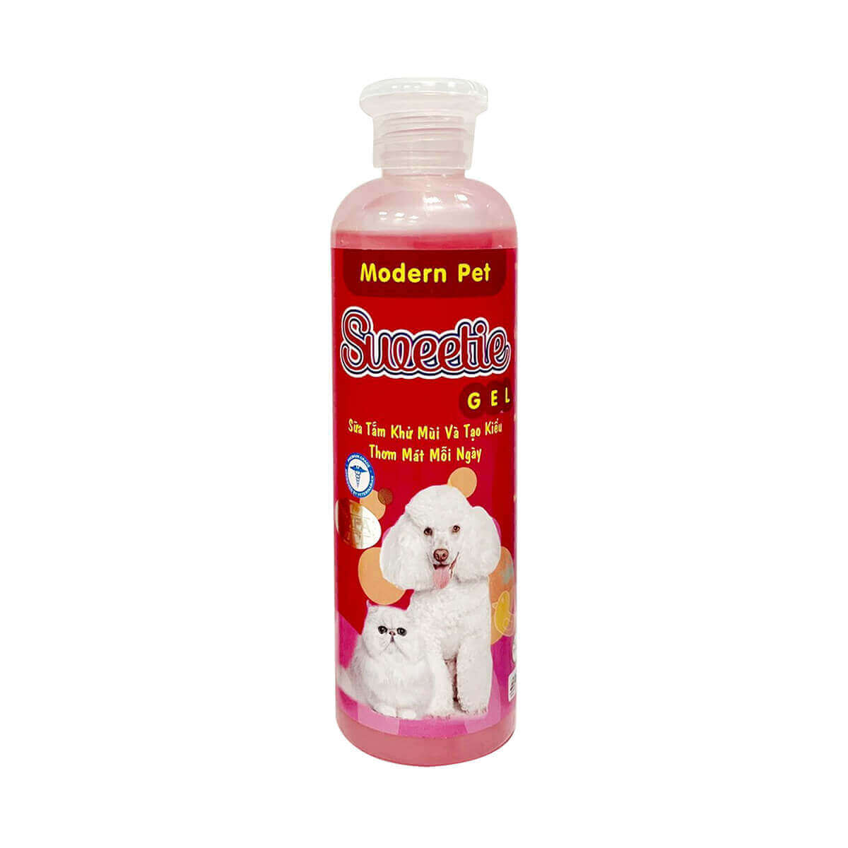 sữa tắm morden pet sweetie gel khử mùi tạo kiểu cho chó mèo