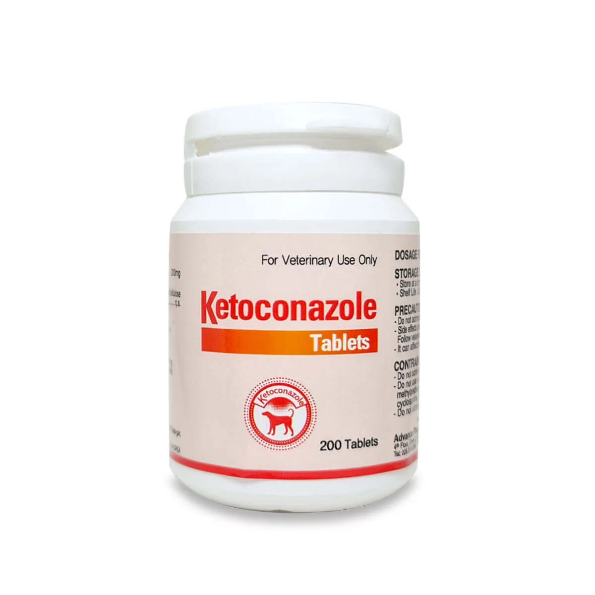 viên ketoconazole giúp trị nấm da hoặc kháng nấm trên chó