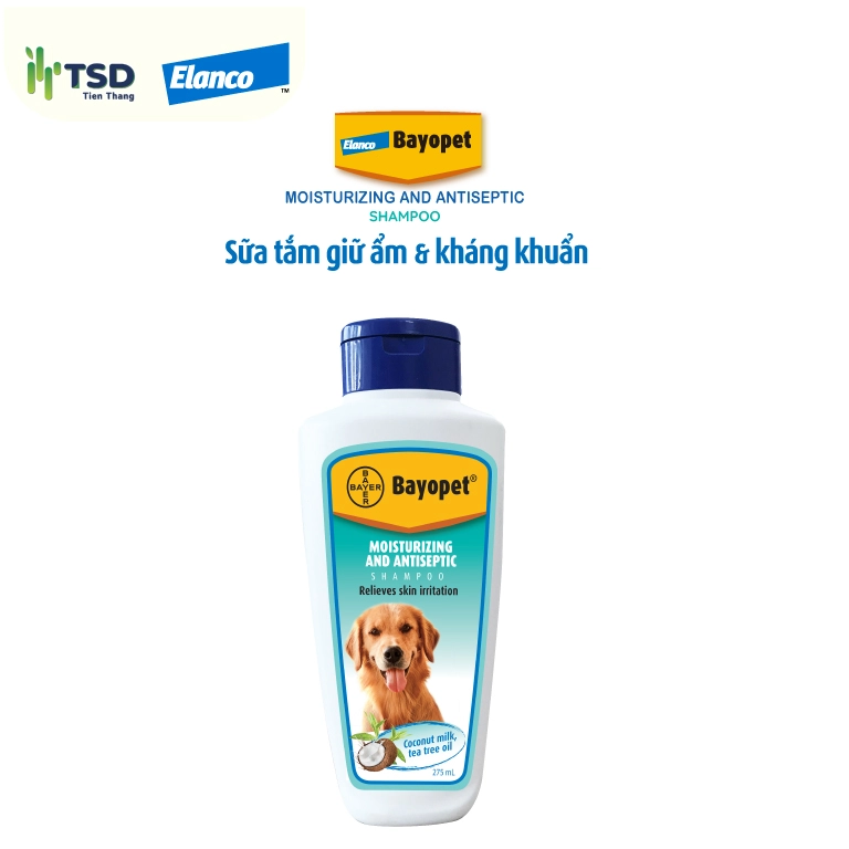 sua-tam-bayopet_moisturizing-and-antiseptic-shampoo Sữa tắm Bayopet Moisturizing and Antiseptic Shampoo dưỡng ẩm và kháng khuẩn cho chó.