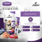 Súp thưởng Jinny Creamy treats vị cá ngừ cá bào Nhật