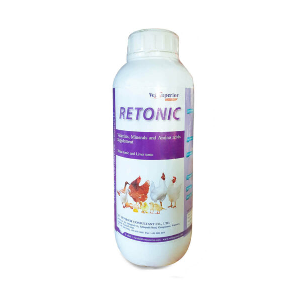 thuốc retonic chai 1l bổ sung vitamins minerals và amino acids